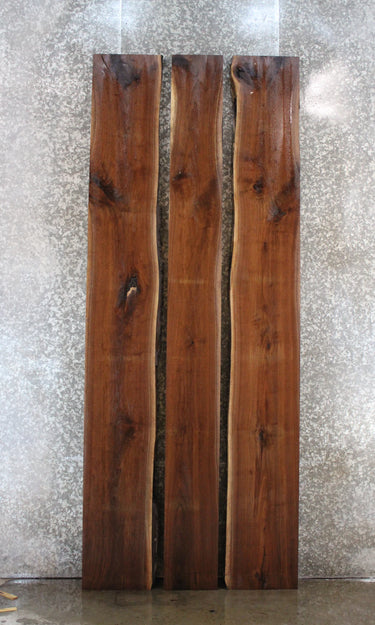 3- Black Walnut Live Edge Book Match Dining Table 20604